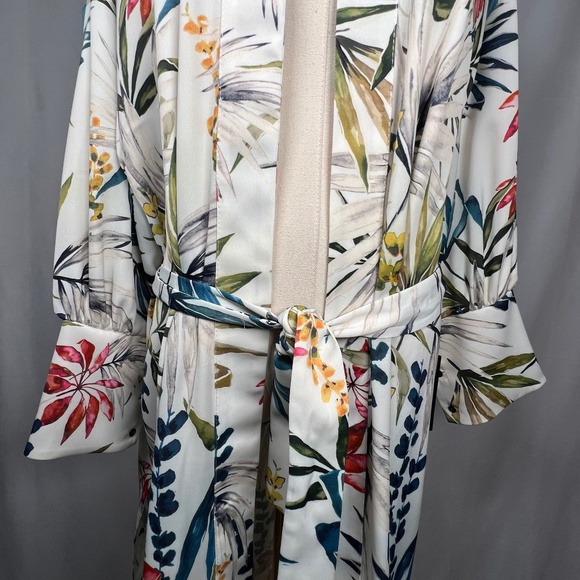 NWT Zara Tropical Print Robe/Kaftan (M) - Picture 7 of 8